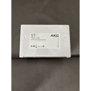 NEW AKG ST6, Tabletop Stand for 3 pin XLR Microphones Series DAC, DAM & DAM+
